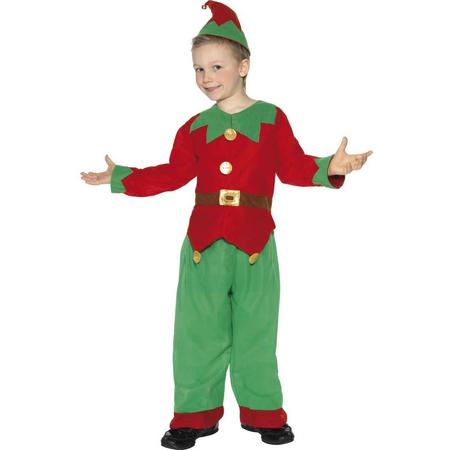 Kerstelf kostuum voor kinderen | Kerst verkleedkleding maat 134/140